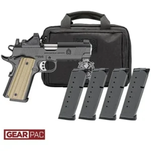 1911 OPERATOR AOS 9MM 4.25''BBL (4)9RD MAG W/VIRIDIAN RFX11