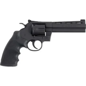PYTHON 357 MAGNUM 5'' BBL 6RD HOGUE GRIP MATTE BLUED