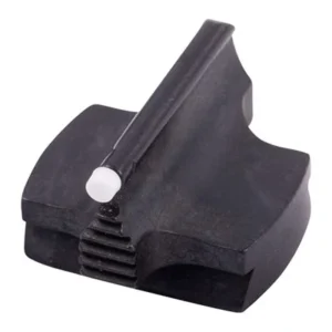 .375'' BARREL MOUNTED 1/16'' 37-W FRONT SIGHT STEEL WHITE