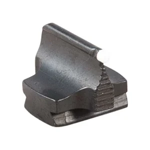 .450'' BARREL MOUNTED 1/16'' 45-W FRONT SIGHT STEEL WHITE