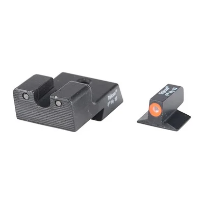 1911 NOVAK CUT HD NIGHT SIGHT SET ORANGE FRONT OUTLINE