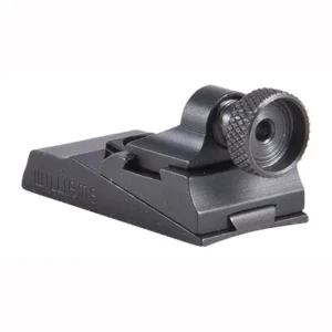 REMINGTON 700 ADJ PEEP WGRS RECEIVER REAR SIGHT BLACK