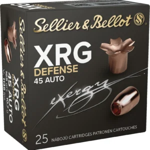 S&B 45AP 165GR XRG 25RD