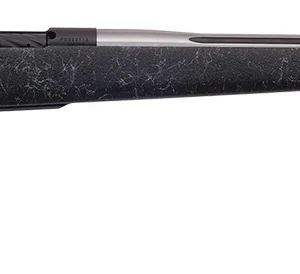 Weatherby MAM01N338LR8B Mark V Accumark 338 Lapua Mag 3+1 26" Barrel, Matte Blued Metal Finish, Gray Webbed Black Fixed Monte Carlo Stock