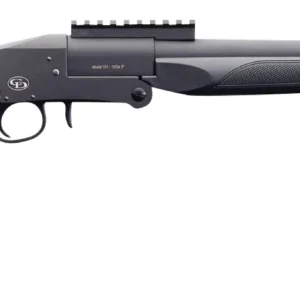 Charles Daly 930269 101 Turkey Full Size 12 Gauge Break Open 3" 1rd 20" Black Steel Single Shot Barrel Receiver w/Picatinny Rail, Fixed Black Synthetic Stock, Beretta/Benelli Choke System