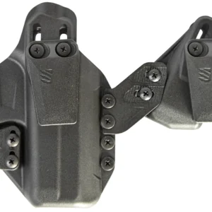 Blackhawk 416100BK Stache Premium Kit IWB Size 00 Black Polymer Belt Clip Compatible w/Glock 17/22/31 Ambidextrous