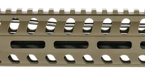 Patriot Ordnance Factory  Minuteman Complete Upper 5.56x45mm NATO 16.50" Black Nitride Barrel Aluminum Patriot Brown Receiver 14.50" M-LOK Handguard Lo Pro DI Gas Block (Mid Length)