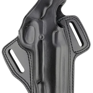 Galco FL212RB Fletch  OWB Black Leather Belt Slide Fits 1911 Right Hand
