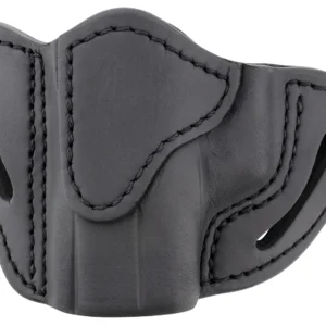 1791 Gunleather ORBHCSBLL BHC Optic Ready OWB Compact Stealth Black Leather Belt Slide Compatible w/Glock 43/Sig P365/Walther PPK Left Hand