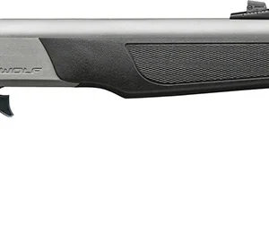 CVA PR2117SNW Wolf V2 Northwest 50 Cal Musket Cap 24" Matte Stainless Steel Barrel, Drilled & Tapped Stainless Steel Receiver, Fixed Black Synthetic Stock