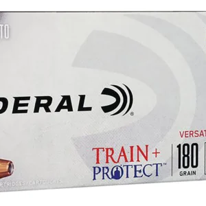 Federal TP10VHP1 Train + Protect  10mmAuto 180gr Versatile Hollow Point 50 Per Box/10 Case