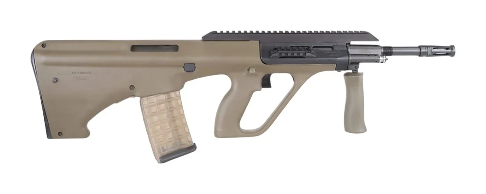 Steyr Arms AUGM2GRNEXT AUG A3 M2 223 Rem/5.56 NATO 30+1 16" Black Steel Barrel, OD Green Receiver w/Picatinny Rail, Bullpup OD Green Synthetic Stock