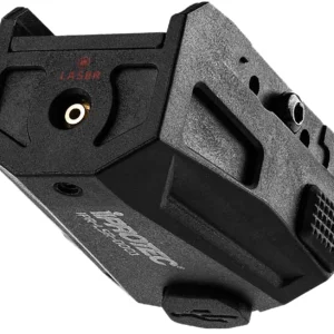 Alliance Consumer Group IPRLSR0001 Mycro Rail Mount Red Laser  Matte Black