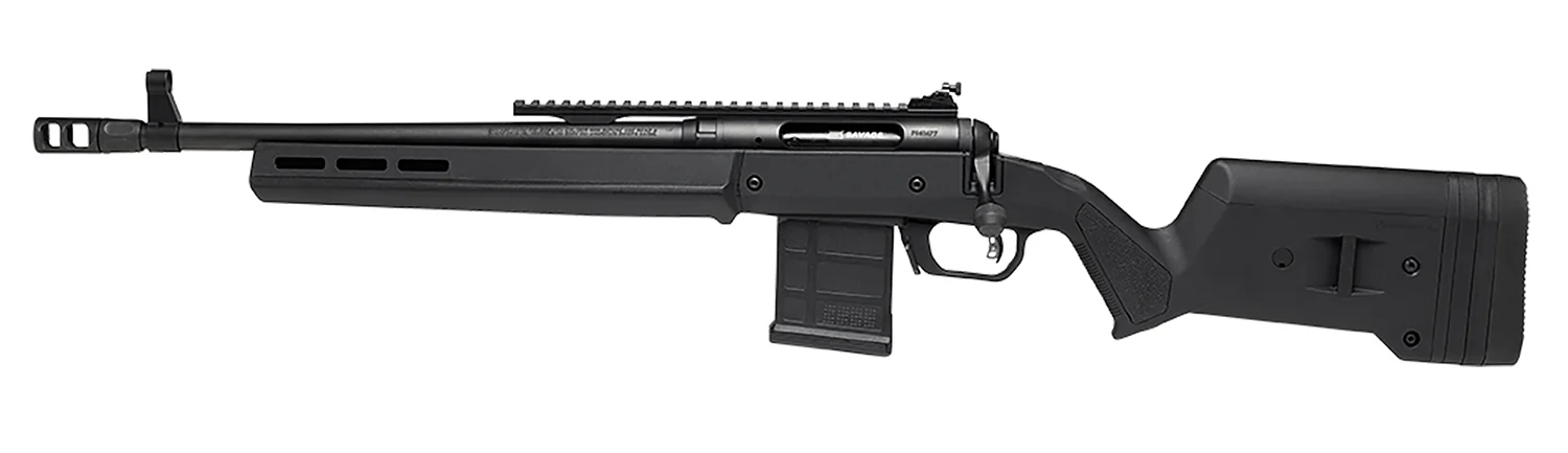 Savage Arms 58182 110 Scout Full Size 300 Blackout 10+1 16.50" Matte Black Threaded Barrel, Picatinny Rail Carbon Steel Receiver, Black Magpul Hunter Synthetic Stock Left Hand