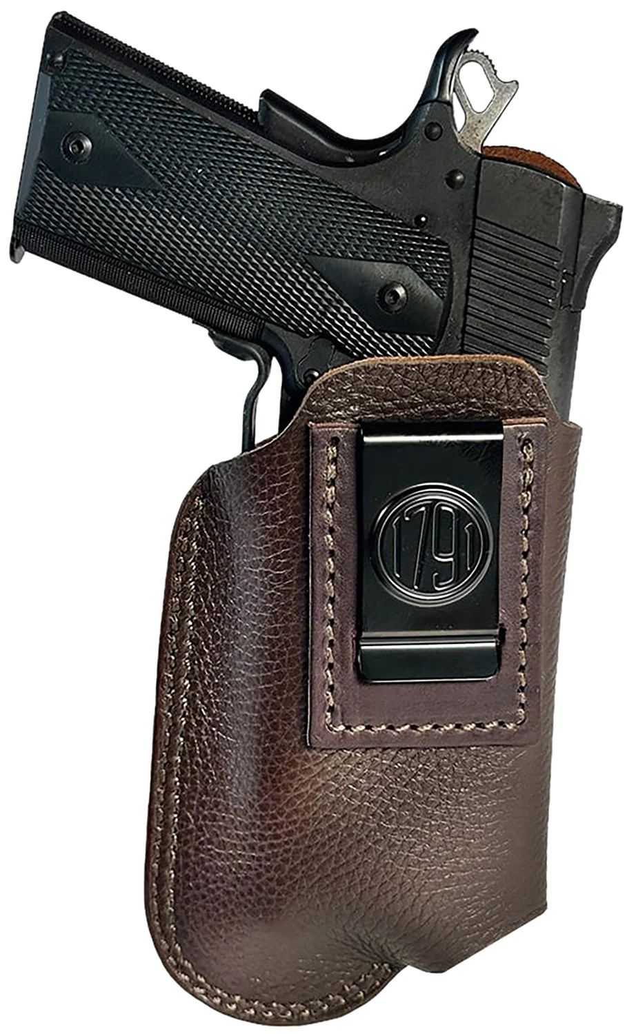 1791 Gunleather ORLBFCD4LBRWR IWB Size 04 Brown Leather Right Hand
