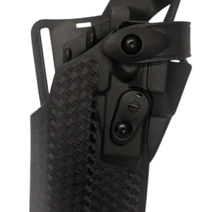 Safariland 7360RDS8325481 7360RDS  7TS Black Compatible w/ 17 Gen5, SureFire X300U, Basketweave Finish, Right Hand
