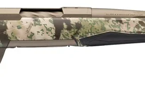 Browning 036139282 X-Bolt 2 6.12 lbs Full Size 6.5 Creedmoor 4+1 18" Smoked Bronze Cerakote Fluted Threaded Barrel, Smoked Bronze Cerakote Steel Drilled & Tapped Receiver, Kryptek Obskura Transitional