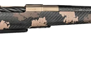 Fierce Firearms RIVSCX25CM20BDS Carbon Rival XP 2.0 25 Creedmoor 20" Smoked Bronze Cerakote Spiral Fluted Stainless Steel Barrel & Drilled & Tapped Receiver, Desert Shadow Camo Adj Comb Carbon Fiber S