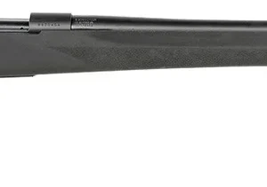 Howa HGR25CRHBB 1500 Hogue 25 Creedmoor 5+1 24" Matte Black Threaded Steel Barrel, Drilled & Tapped Receiver, Black Hogue OverMolded Synthetic Stock, Right Hand