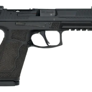 Langdon Tactical Tech VP9A1FHPRDMWC HK VP9A1F  Full Size Frame 9mm Luger 17+1 4.53" Black Nitride Polygonal Rifled Barrel, Black Nitride Optic Ready/Serrated Slide, Black Polymer Frame w/Picatinny Rai