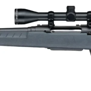 Savage Arms 33203 Axis 2 XP 400 Legend 4+1 20" Matte Black Carbon Steel Threaded Barrel & Drilled & Tapped Receiver, Gray Synthetic Fixed w/Pistol Grip Stock, 3-9x40mm Duplex Scope, Left Hand