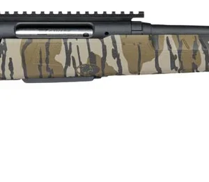 Savage Arms 33307 Axis 2 Pro 350 Legend 4+1 18" Black Cerakote Carbon Steel Spiral Fluted Threaded Barrel & Receiver w/Picatinny Rail, Mossy Oak Original Bottomland Fixed w/Pistol Grip Synthetic Stock