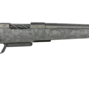 Fierce Firearms ROGTCMX22CM18DGM CT Mini Rogue XP 2.0 22 Creedmoor 3+1 18" Carbon Fiber Match Grade Barrel, Distressed Gray Titanium Drilled & Tapped Receiver, Arca Rail Forend, Carbon Matrix Push But