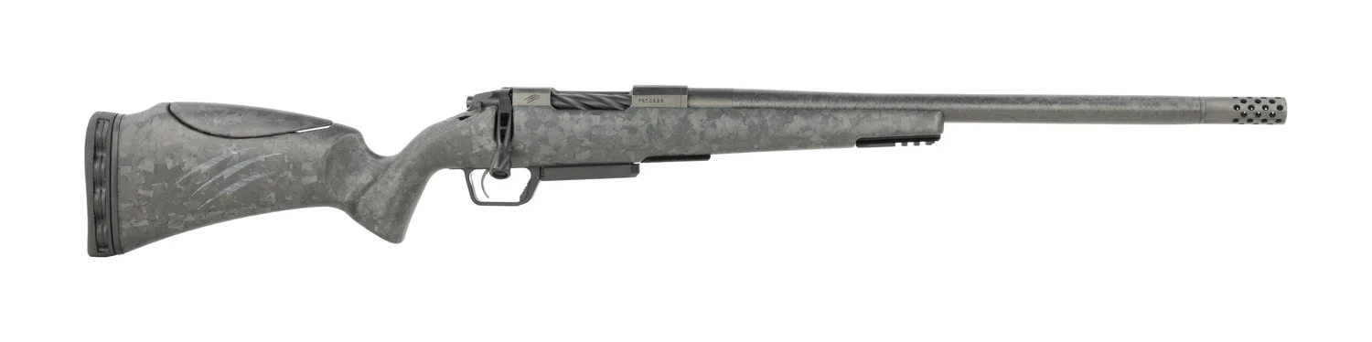Fierce Firearms ROGTCMX22CM18DGM CT Mini Rogue XP 2.0 22 Creedmoor 3+1 18" Carbon Fiber Match Grade Barrel, Distressed Gray Titanium Drilled & Tapped Receiver, Arca Rail Forend, Carbon Matrix Push But