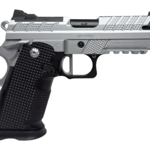 Fusion Firearms XP-3C-9-C-10 XP 3C Compact Frame 9mm Luger 10+1 3" Black Tennifer Barrel, Chrome Steel Serrated Slide & Frame w/Beavertail & Picatinny Rail, Black Aluminum Grip
