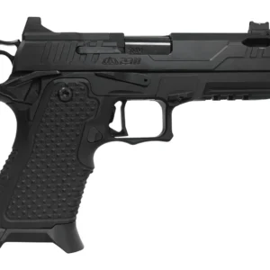 Oa Defense OA2311COMPACTPROELITET 2311 Pro Elite Compact 9mm Luger 21+1 4.25" Black DLC Threaded Barrel, Black Steel Optic Ready/Serrated Slide, Black Aluminum Frame w/Picatinny Rail, Black Aluminum G
