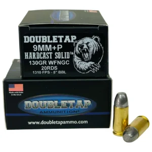 DTAP 9MM130HC     9MM+P  130 HARDCAST FN     20/50