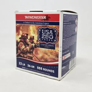 Winchester 22 LR Ammunition USA 22LR555HP 36 Grain Copper Plated Hollow Point 555 Rounds