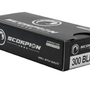 SCORPION 300 BLACKOUT - 147GR FMJ 20RD 20BX/CS