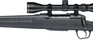 SAVAGE AXIS XP 30-06 20" LH - THREADED W/3-9X40 BLACK/BLACK
