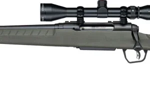 SAVAGE AXIS 2 XP 30-06 20" LH - THREADED W/3-9X40 BLACK/GREEN