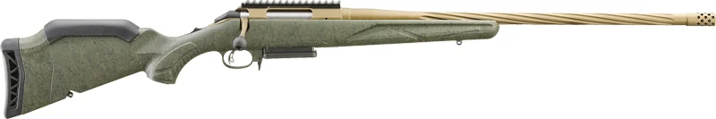 RUGER AMERICAN GENII PREDATOR - 300 WM 22" BRONZE GREEN