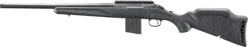 RUGER AMERICAN GENII PATROL - 300 WM 20" BLACK SPLATTER