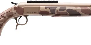 CVA SCOUT TD 300AAC 16.5" - FDE/CAMO SYNTHETIC