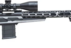 HOWA FLAG CHASSIS MDT W/ BIPOD - GRAYSCALE 308WIN 24" THREADED