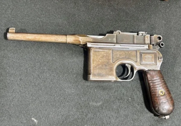SOLD!!! c1930-1931 Mauser C96 Broom Handle Pistol – 30 Mauser
