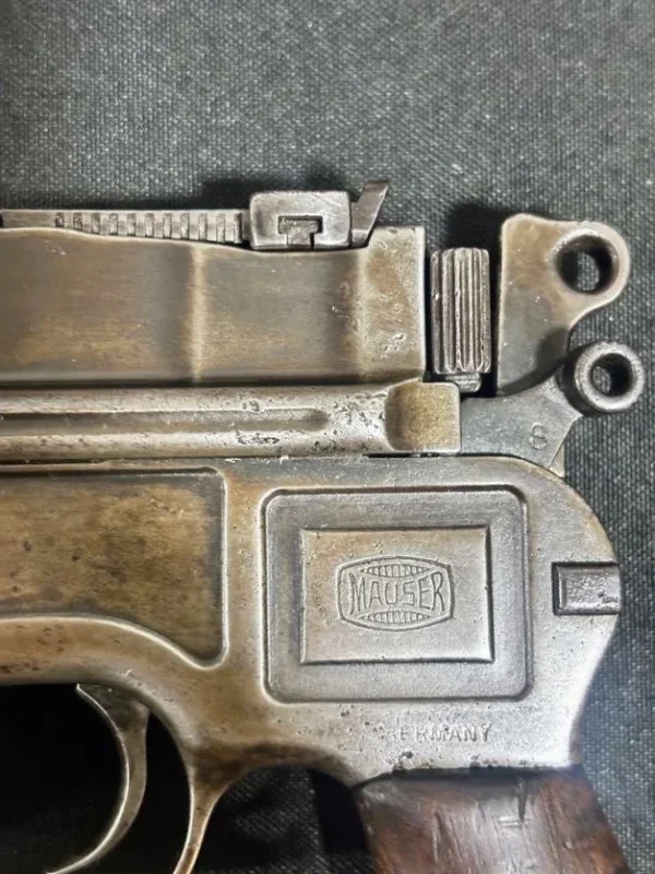 SOLD!!! c1930-1931 Mauser C96 Broom Handle Pistol – 30 Mauser