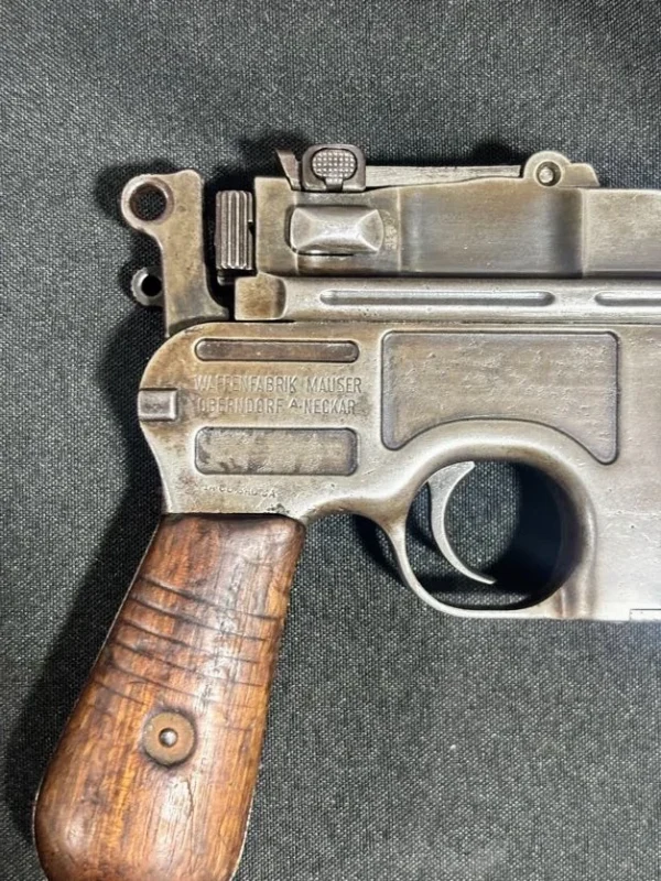 SOLD!!! c1930-1931 Mauser C96 Broom Handle Pistol – 30 Mauser