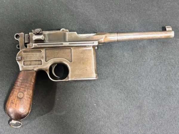 SOLD!!! c1930-1931 Mauser C96 Broom Handle Pistol – 30 Mauser