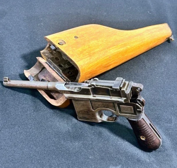 SOLD!!! c1930-1931 Mauser C96 Broom Handle Pistol – 30 Mauser