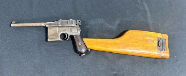 SOLD!!! c1930-1931 Mauser C96 Broom Handle Pistol – 30 Mauser