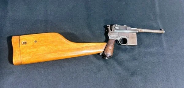 SOLD!!! c1930-1931 Mauser C96 Broom Handle Pistol – 30 Mauser