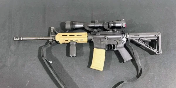 Smith &Wesson M&P 15  5.56 NATO / .223 Rem w/ 4-12×40 Optic