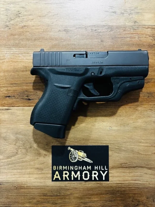 SOLD!!! EDC Package: Glock 43 9mm w/ Crimson Trace Laser