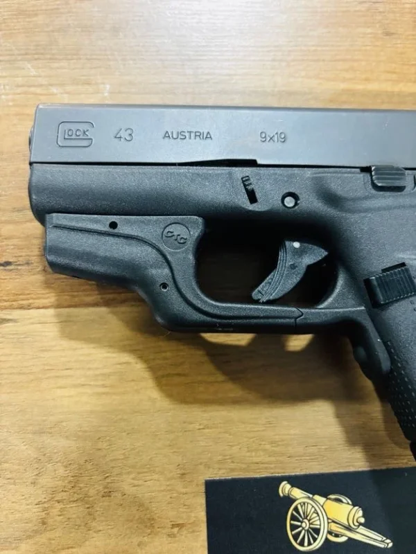 SOLD!!! EDC Package: Glock 43 9mm w/ Crimson Trace Laser