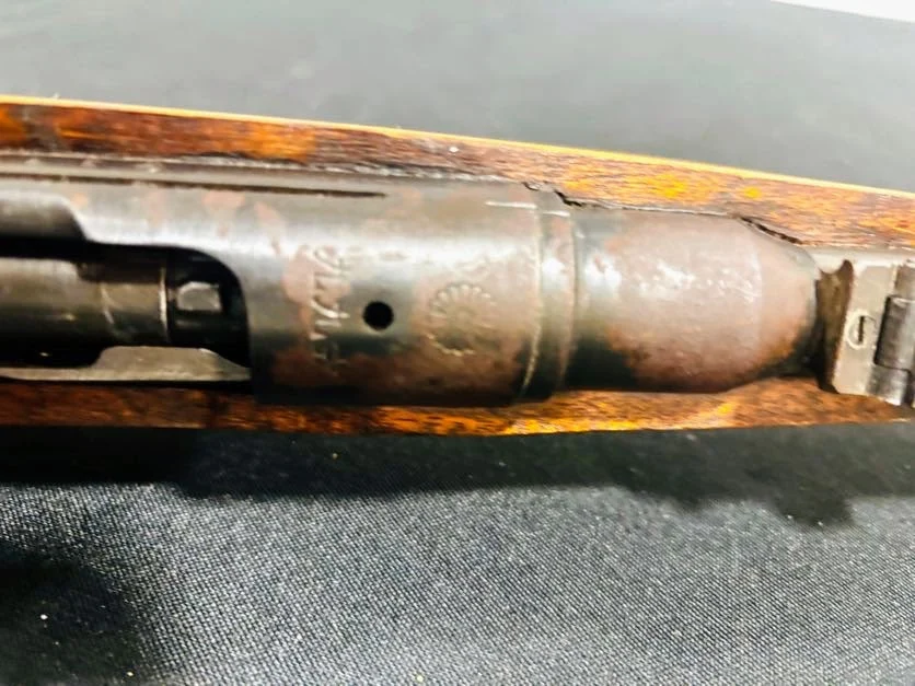 WWII Collectible: Arisaka Type 99 (Kokura Series 24) – 7.7x58mm (99% Mum) w/ Two Matching Kokura Bayonets